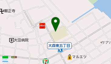 中富放課後ひろばの地図画像
