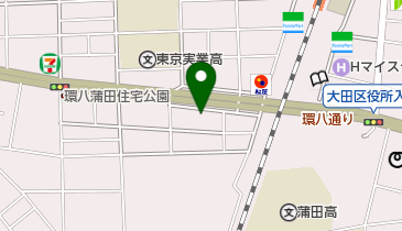 ディルーカ保育園新蒲田園の地図画像