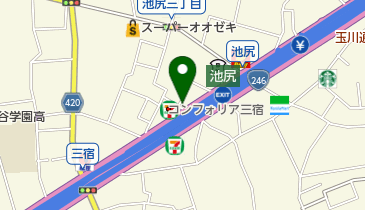 訪問看護ステーションデューン世田谷の地図画像