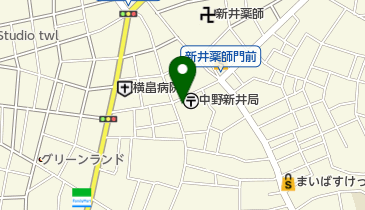 美容室ジュアナハリゼティの地図画像