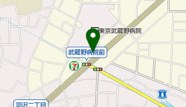 こもね整骨院の地図画像