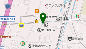 花屋小梅の地図画像