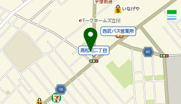 アウディ立川の地図画像