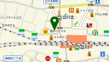 みずほ証券株式会社立川支店の地図画像