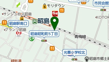 ハニーバイコードの地図画像