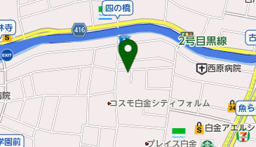 ヘアサロンゾゾの地図画像