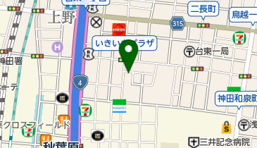 東京CAMERAの地図画像