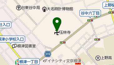 宗教法人玉林寺の地図画像