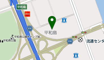 山九株式会社東京支店の地図画像