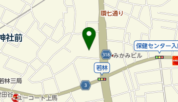 カーニバルの地図画像