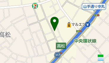 有限会社小川工務店の地図画像