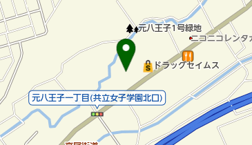 ネッツトヨタ多摩株式会社 元八王子店の地図画像