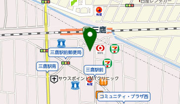保険クリニック三鷹コラルの地図画像