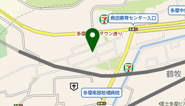 訪問看護ステーションデューン町田多摩営業所の地図画像