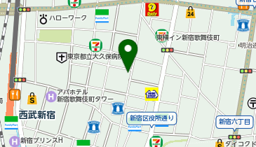 手裏剣道場新宿忍者からくり屋敷の地図画像