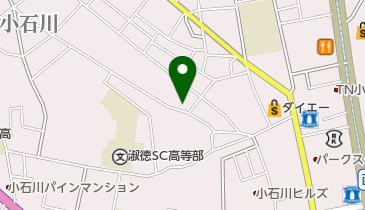 プロフェッショナルダンスセンターの地図画像