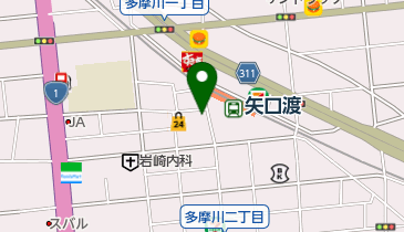 ヘアサロンClan&rsquo;sの地図画像