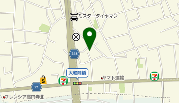 上越泉の地図画像