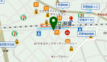 モイスティーヌ荻窪サロンの地図画像