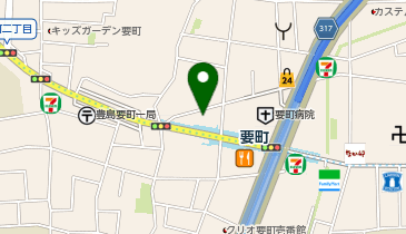 ヘップバーンの地図画像