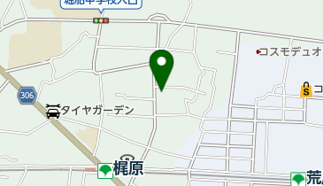 花キャンモアの地図画像