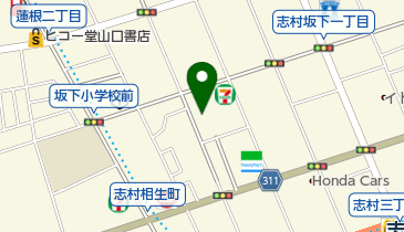 広山不動産商事の地図画像