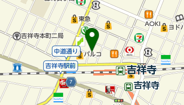 Dr.ストレッチ吉祥寺店の地図画像