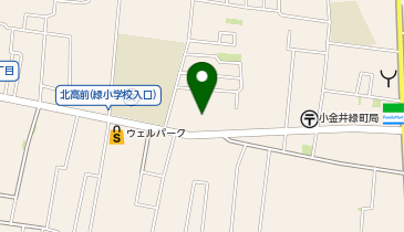 ベーカリ・カフェ・クラウン小金井緑町店の地図画像