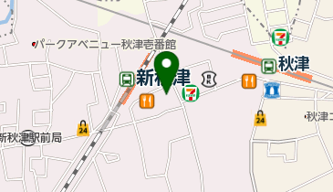 美容室Cureの地図画像