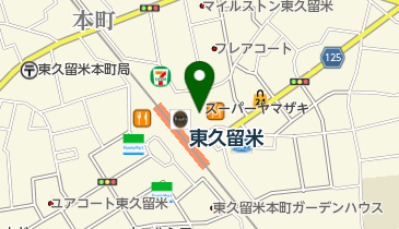 明治安田生命保険相互会社池袋支社ひばりが丘営業所の地図画像