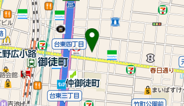 株式会社ミライエの地図画像