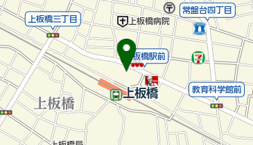 慈誠会上板橋エキチカ保育園の地図画像