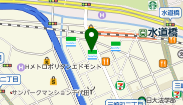 鴎迪足道の地図画像