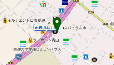 マリアージュフレールジャポン青山店の地図画像
