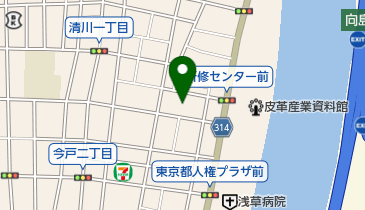 福寿院の地図画像