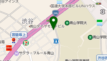 OMOTESANDOBARBERT&rsquo;sの地図画像