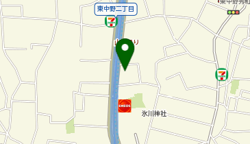 MAXクリーニング山手通東中野店の地図画像