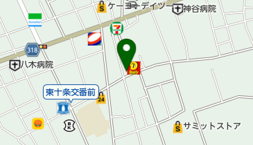 セオサイクル東十条店の地図画像