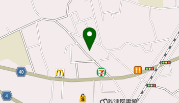 有限会社島田商店秋津店の地図画像