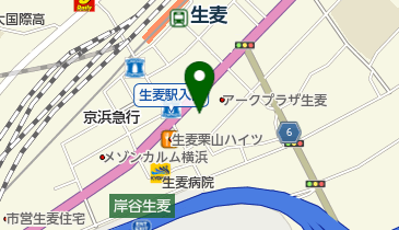 ライラック治療院の地図画像