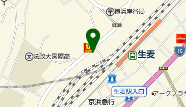 ハヤカワ商店の地図画像