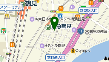 ニチイケアセンター鶴見中央の地図画像