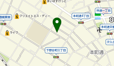 池田硝子店の地図画像