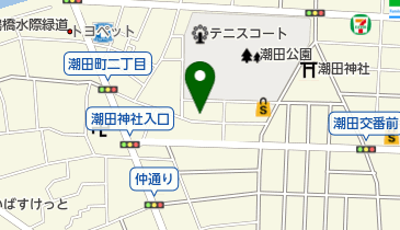 有限会社潮田介護サービス看護師家政婦紹介所の地図画像