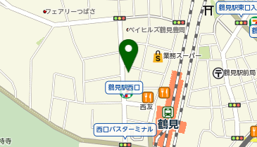 ヤマハ鶴見西口音楽センターの地図画像