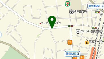 鶴見アトリエアリスの地図画像