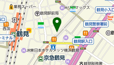 個別指導志学館 鶴見本部校の地図画像