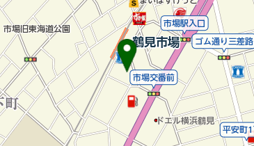 鶴見市場整体院の地図画像