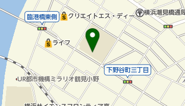 下野谷小学校放課後キッズクラブの地図画像