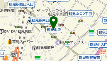 株式会社鶴見精機の地図画像